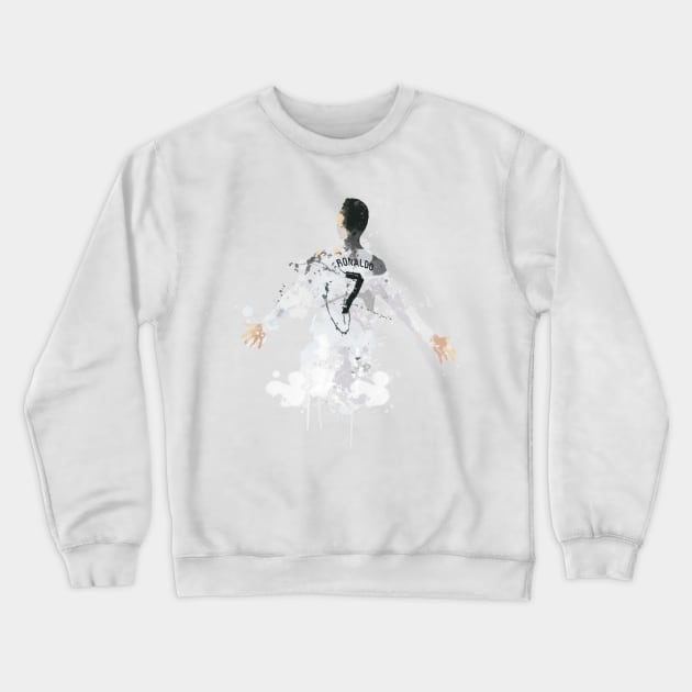 Cristiano Ronaldo - Real Madrid Legend Crewneck Sweatshirt by FootballArcade